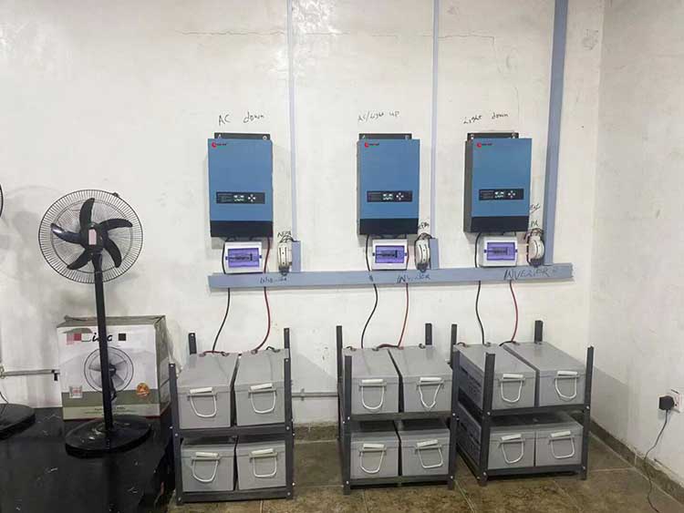 2kw off grid solar inverter installed in philippines restaurant