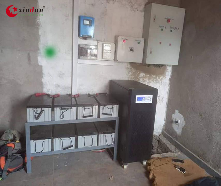 20kw 3 phase inverter installed in Senegal