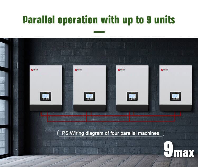 solar charge controller inverter parallel operation