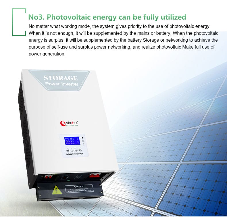 solar dc to ac inverter makes full use of solar energy