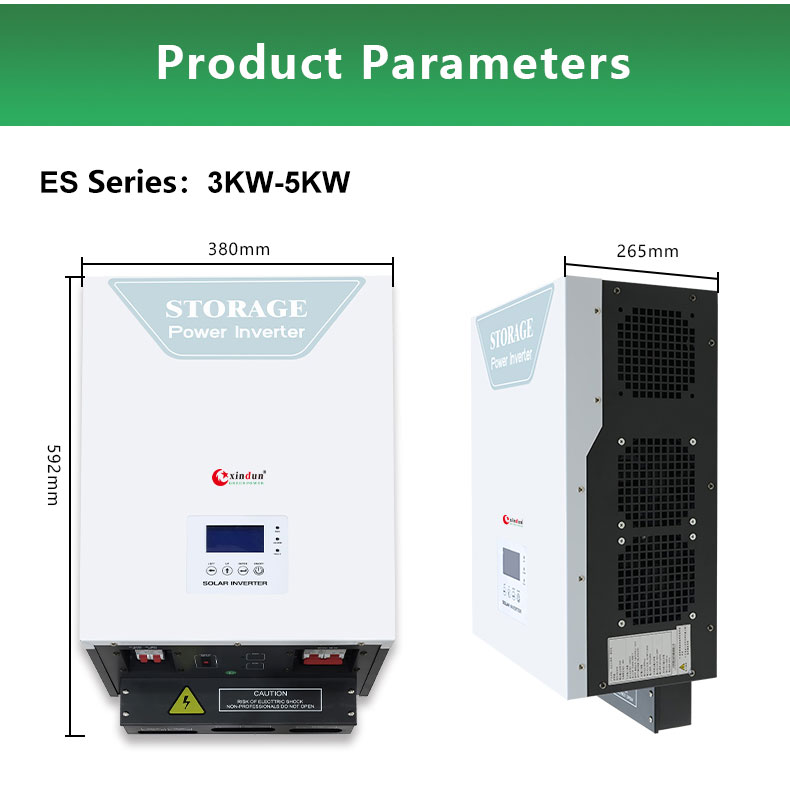 3kw 5kw solar inverter dc to ac