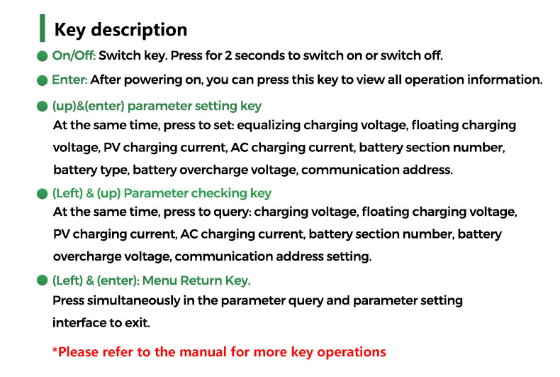 solar dc to ac inverter key description