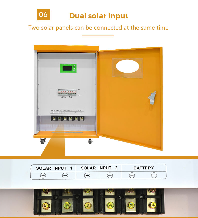 solar panel regulator - dual solar input