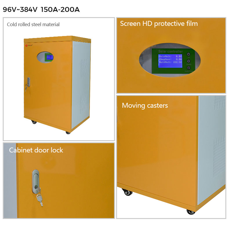 96v 150a 200a solar battery regulator