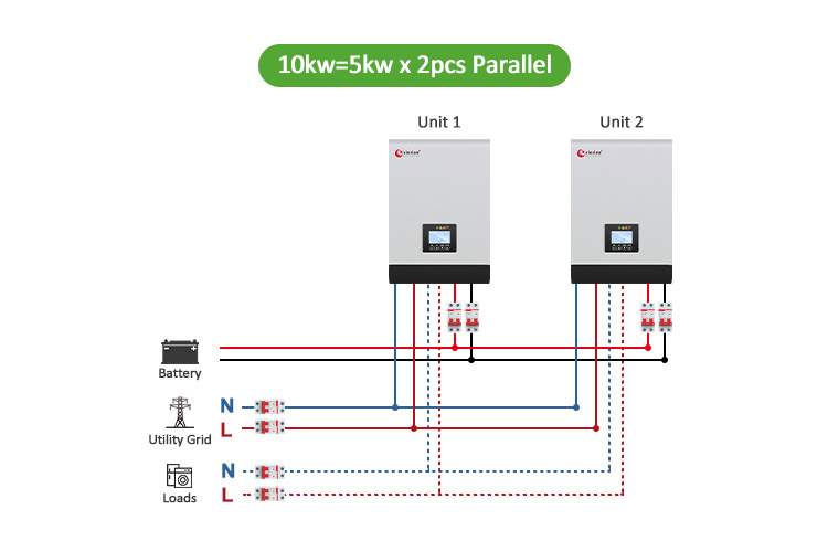 10 kva hybrid solar inverter