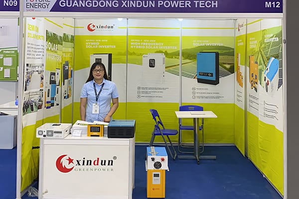 Xindun Power Shines at The Future Energy Show Vietnam 2023