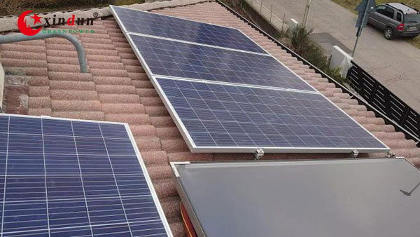 5kw off grid solar system in Italy