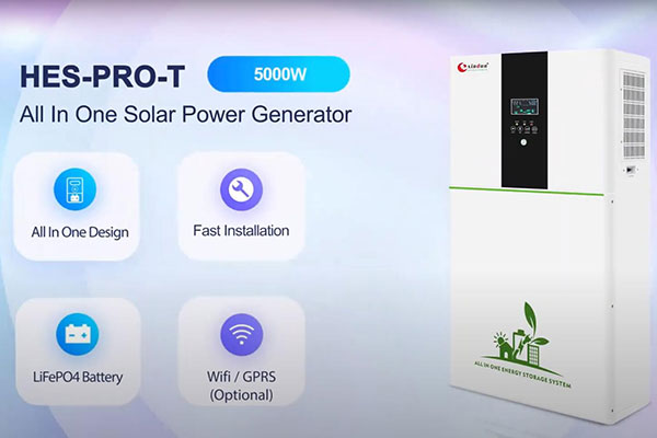 HES PRO-T Solar Power Generator