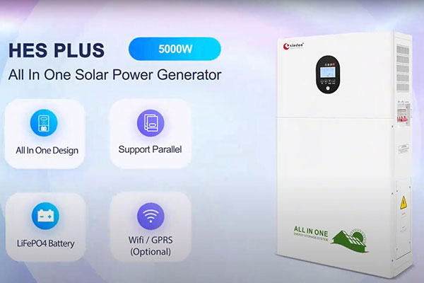 HES PLUS+ Hybrid Solar Panel Generator