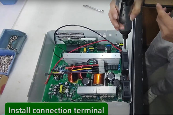 Complete Production and Installation Process of HFP Hybrid Solar Inverter