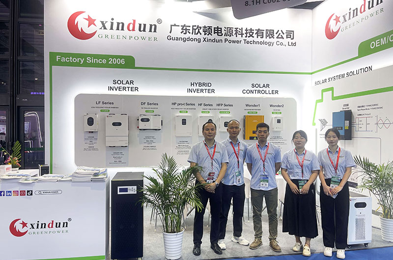 Xindun 2024 Solar Power Expo Shanghai China - Best Solar Inverter Wholesaler In China