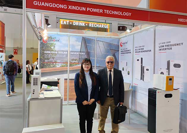 Xindun Solar Inverter Debuts At Middle East Energy Dubai 2025
