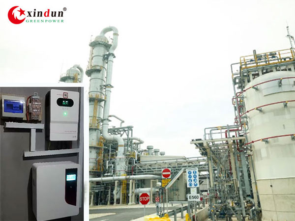 Application of Solar Inverter and Lithium Batteries in German Factory